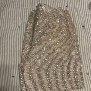 Aldi Sierra Gold Sequin Jogger Pants